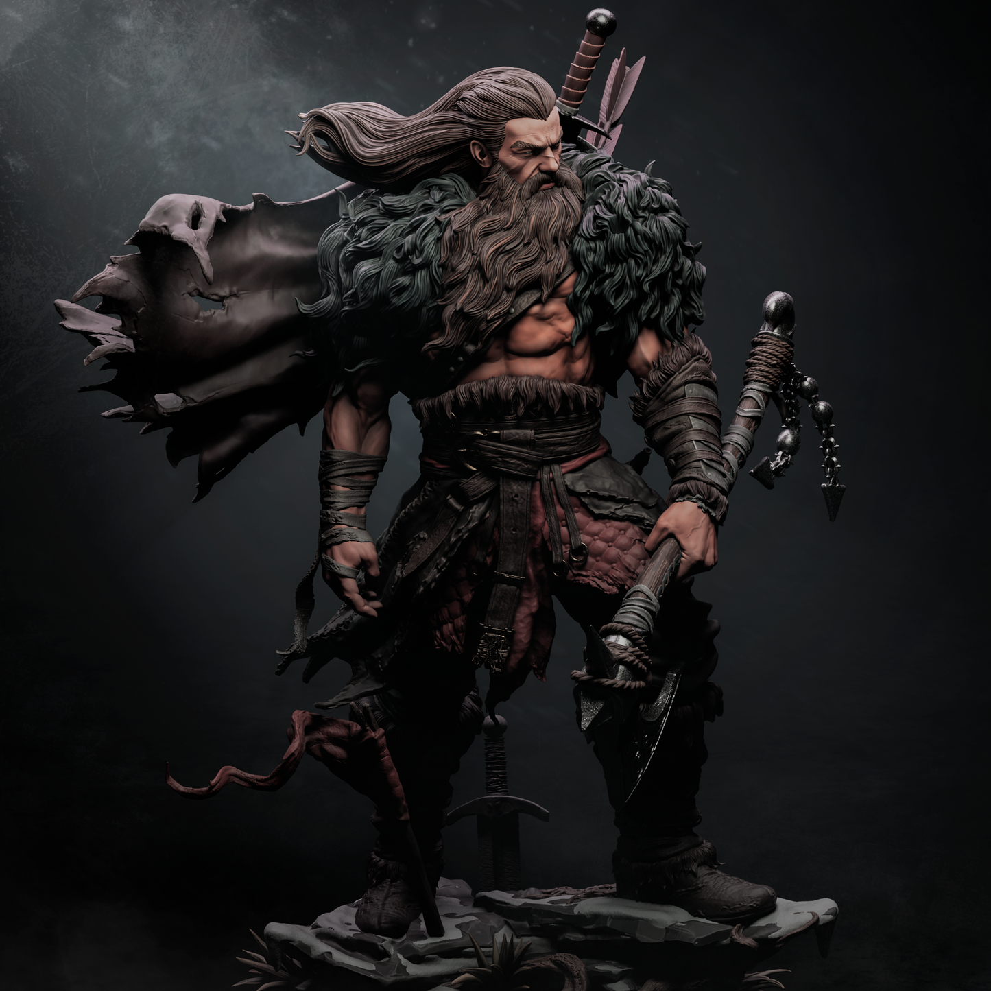 Northman – Figura de resina 1:9 | Fantasía nórdica