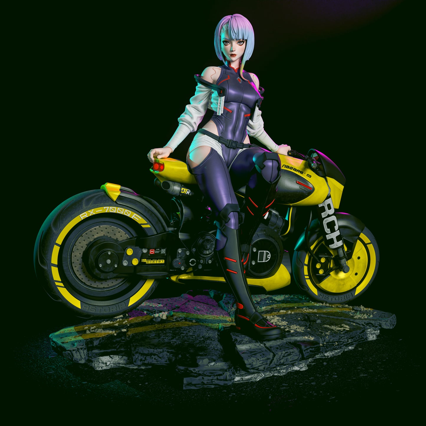 Lucy – Figura de resina 1:9 | Fantasía