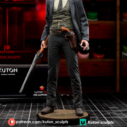 Cowboy bounty hunter
