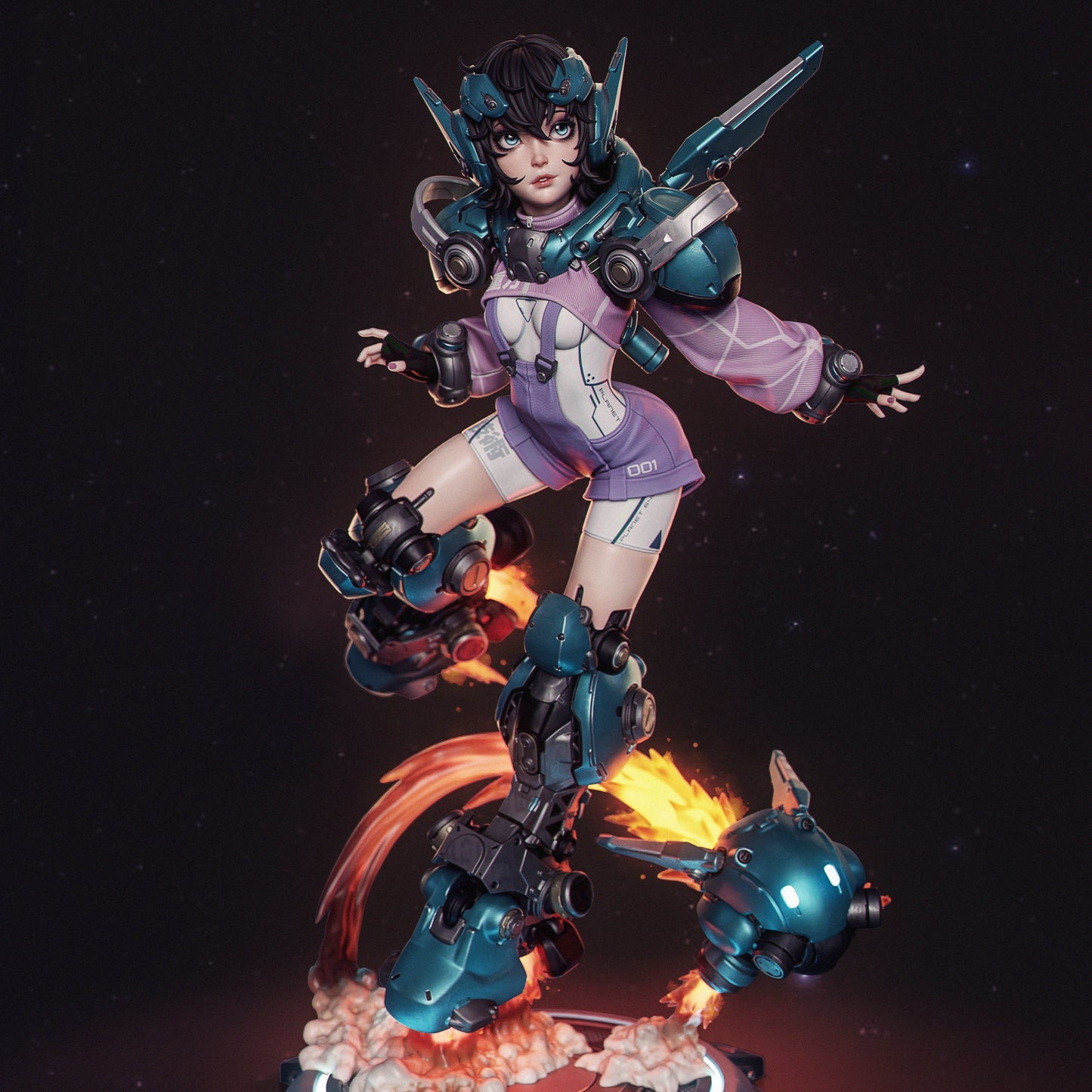 Mecha girl