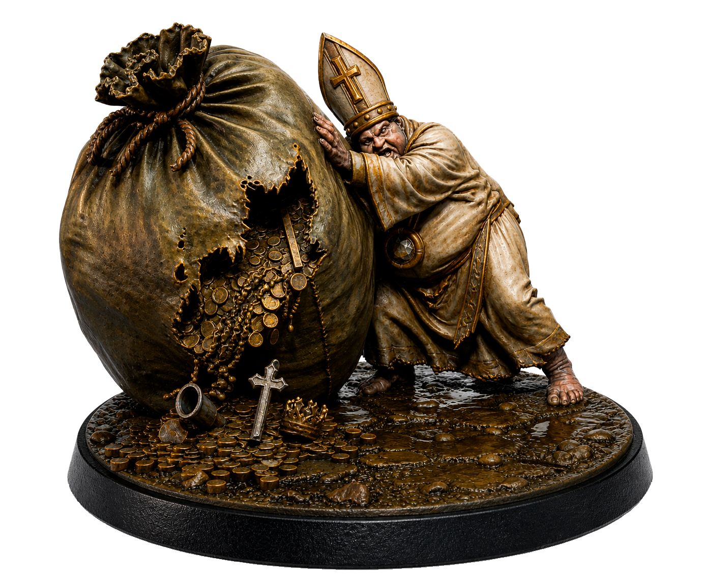 Avaricious Soul 5 – Miniatura de resina | Inferno: The Nine Circles