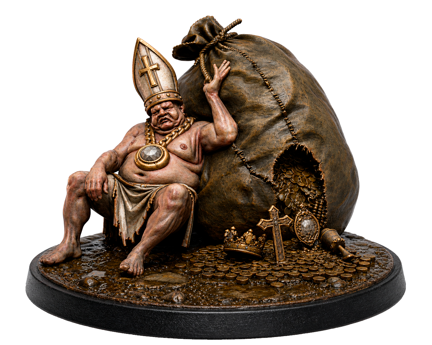 Avaricious Soul 7 – Miniatura de resina | Inferno: The Nine Circles