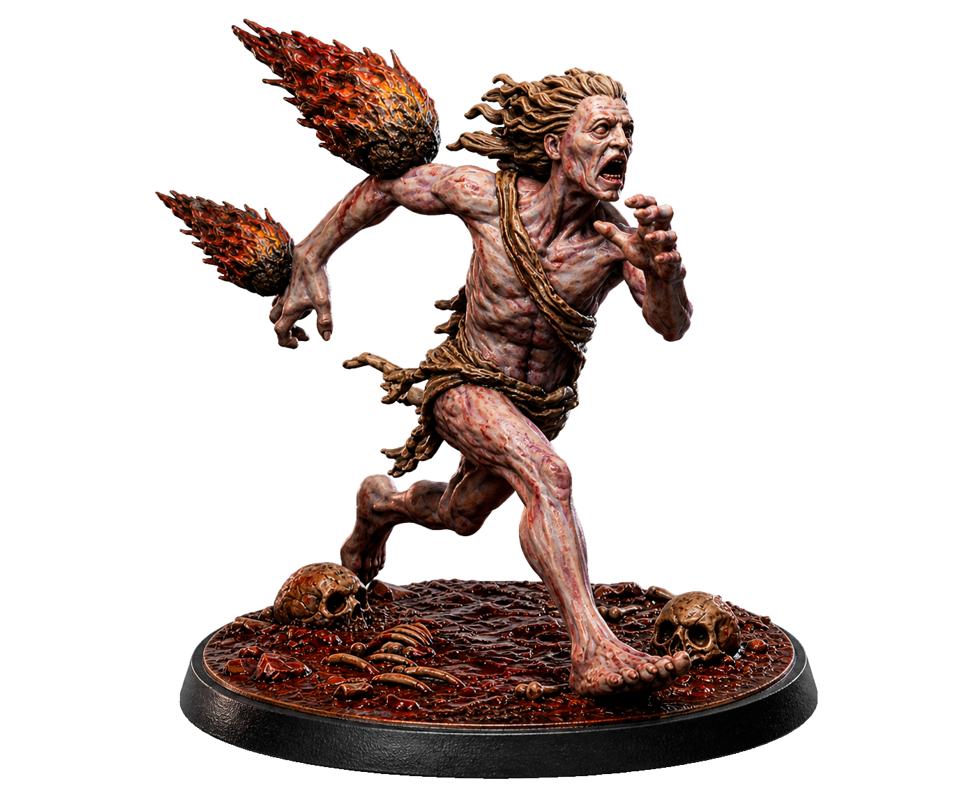 Blazing Soul – Miniatura de resina | Inferno: The Nine Circles