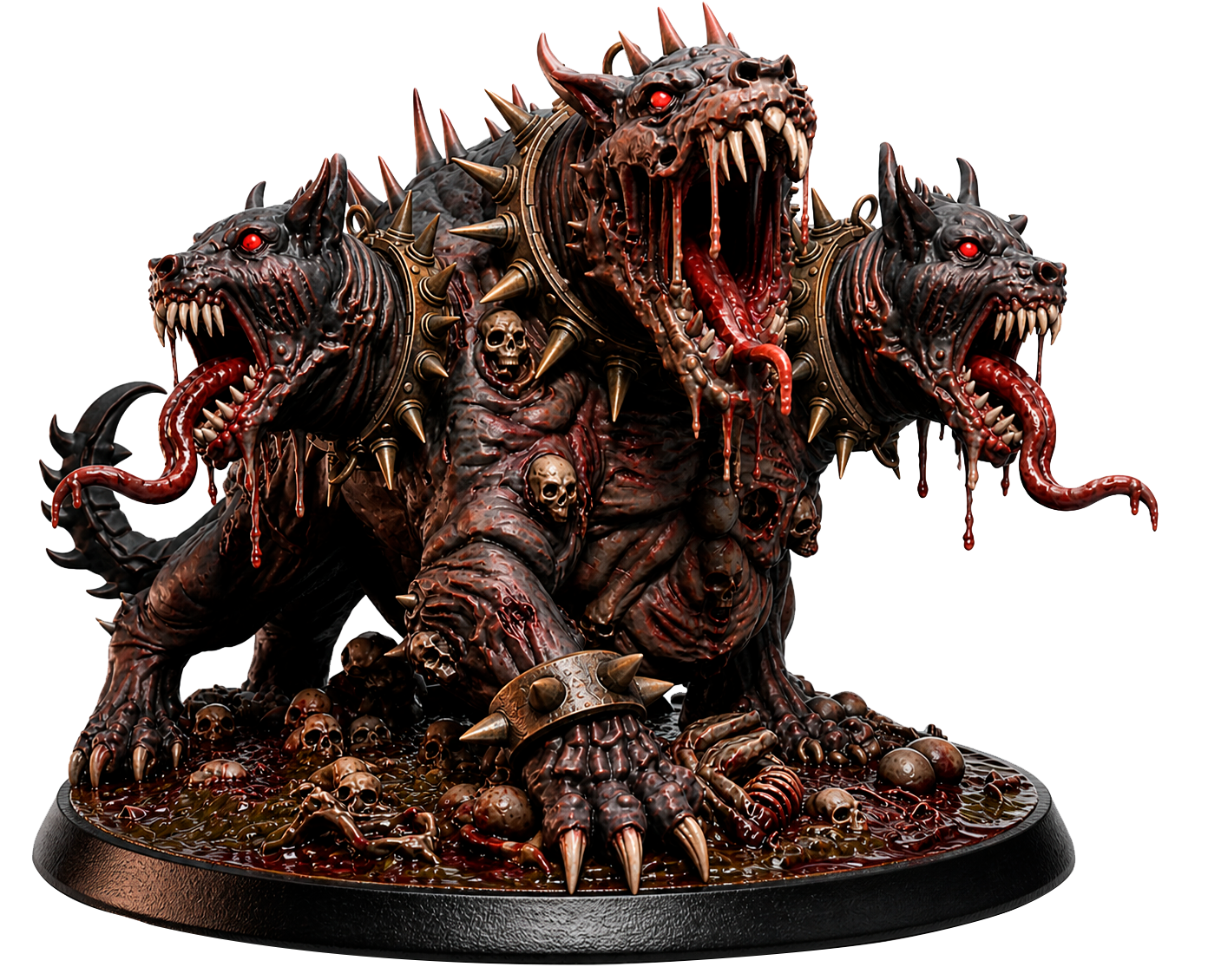 Cerberus – Miniatura de resina | Inferno: The Nine Circles