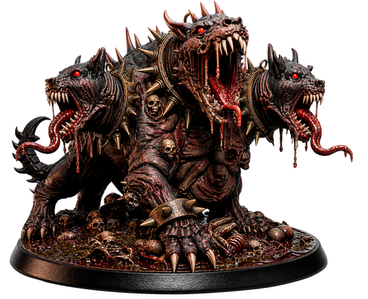 Cerberus – Miniatura de resina | Inferno: The Nine Circles