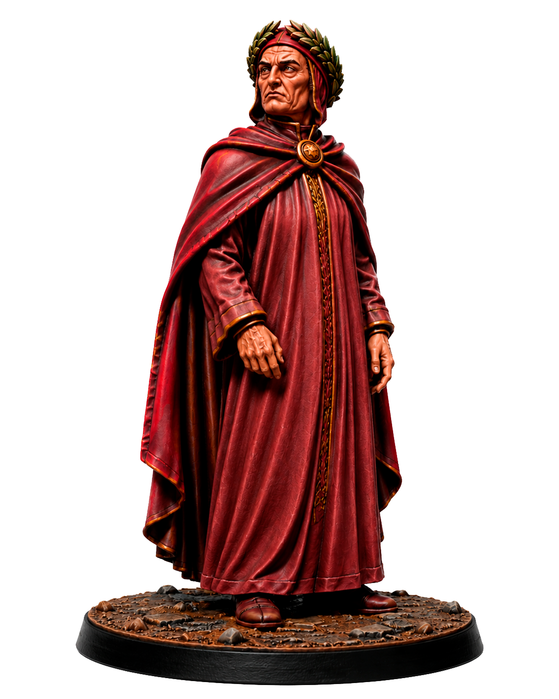 Dante the Poet – Miniatura de resina | Inferno: The Nine Circles