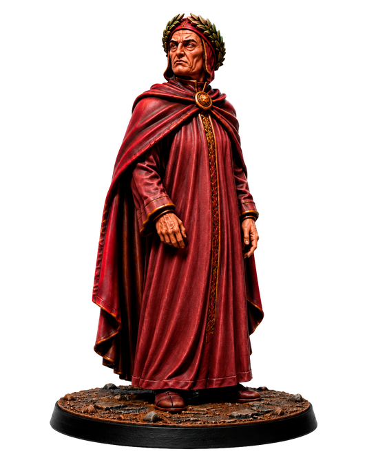 Dante the Poet – Miniatura de resina | Inferno: The Nine Circles