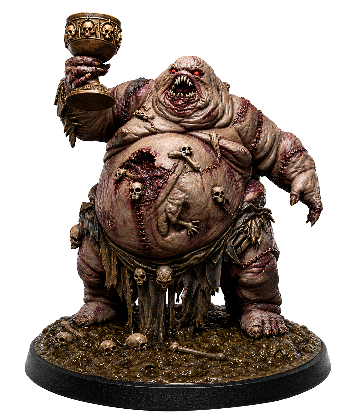 Glutton Soul 1 – Miniatura de resina | Inferno: The Nine Circles