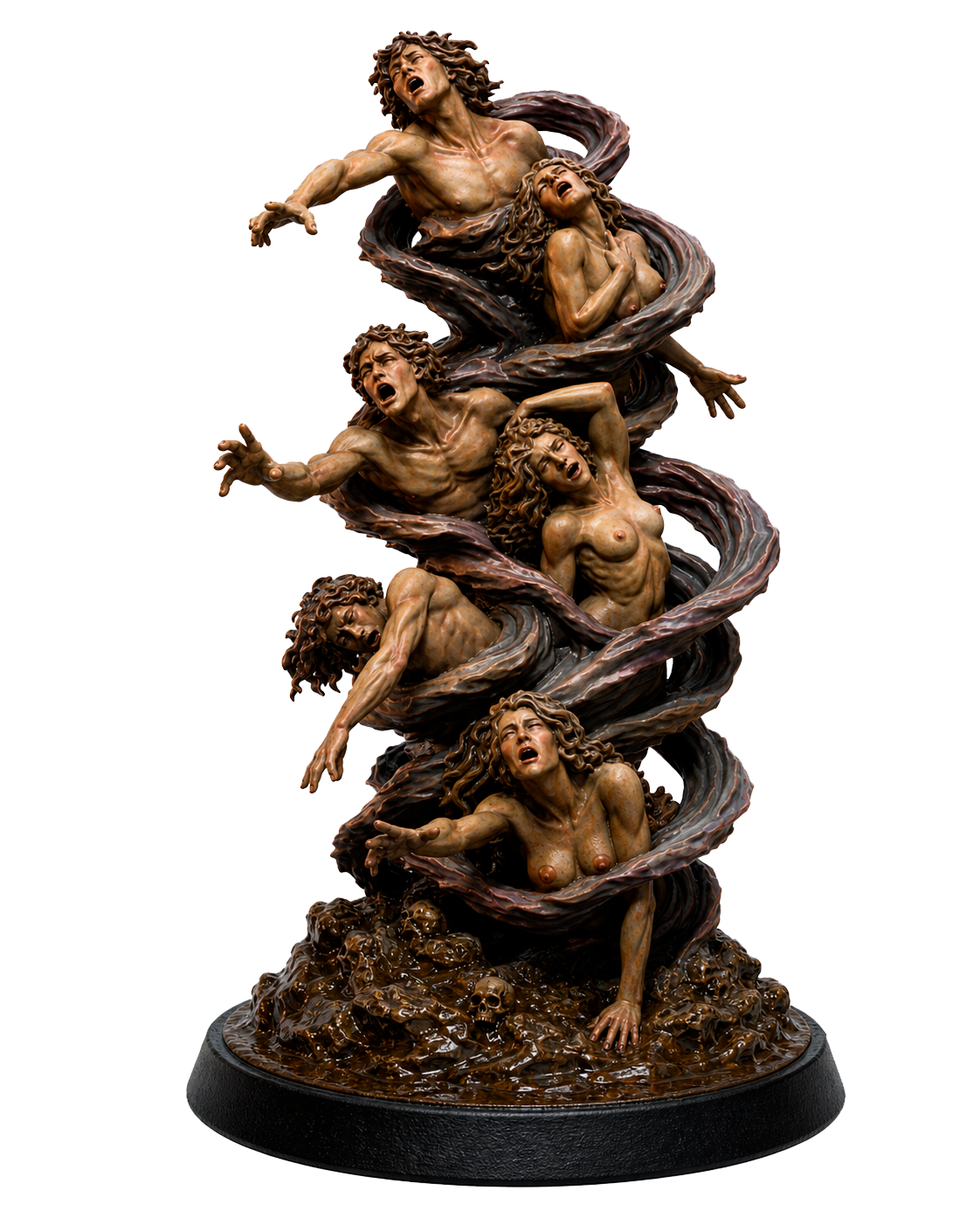 Lustful Souls – Miniatura de resina | Inferno: The Nine Circles