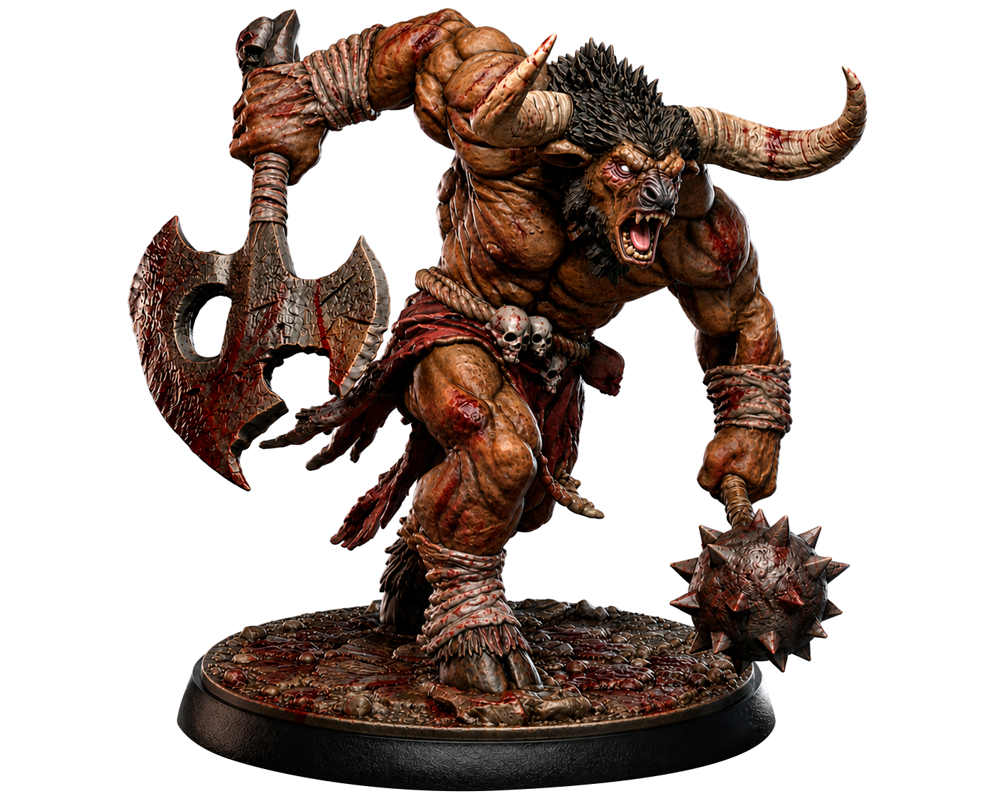 Minotaur – Miniatura de resina | Inferno: The Nine Circles