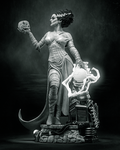 Frankenstein Bride – Figura de resina 1:9 | Terror gótico