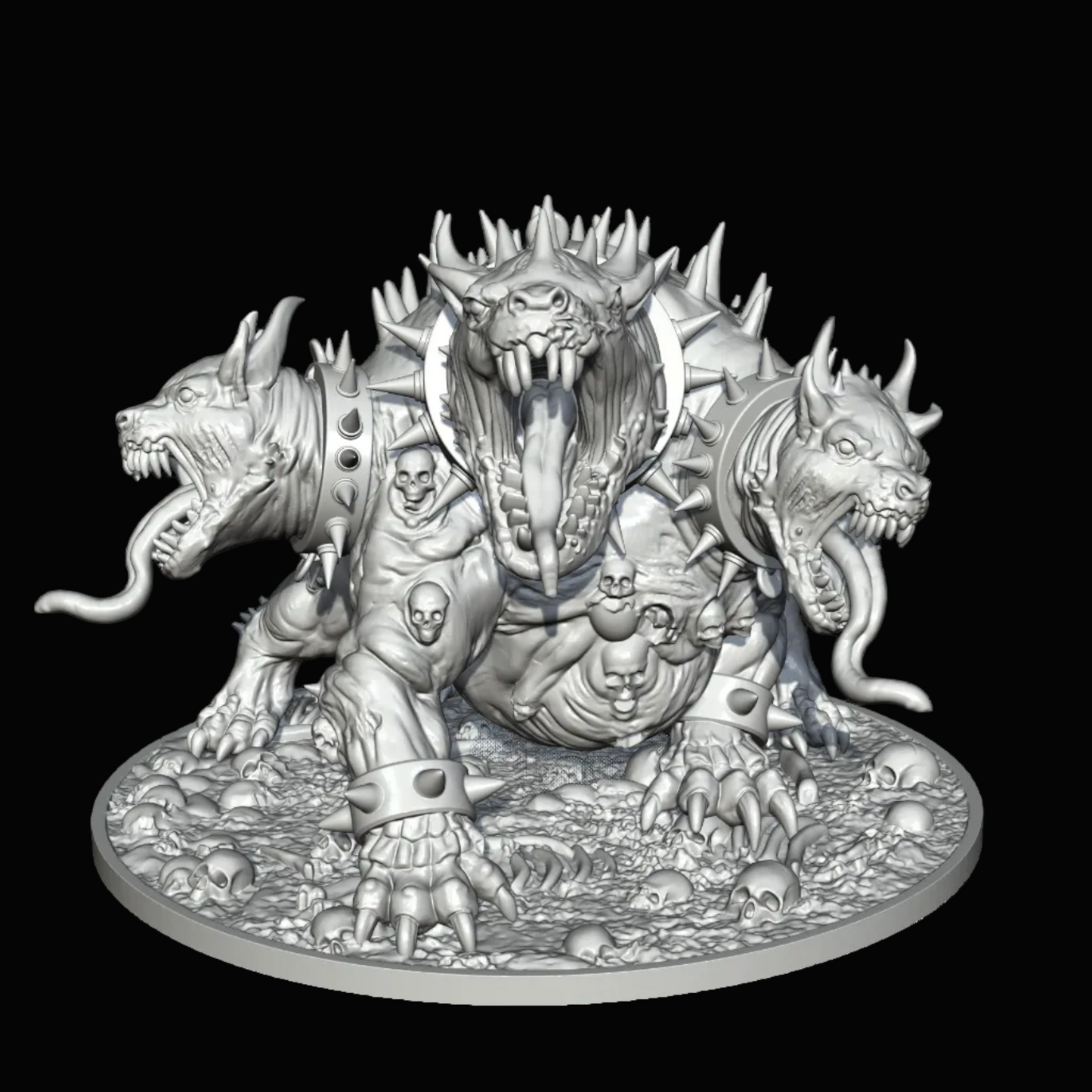 Cerberus – Miniatura de resina | Inferno: The Nine Circles
