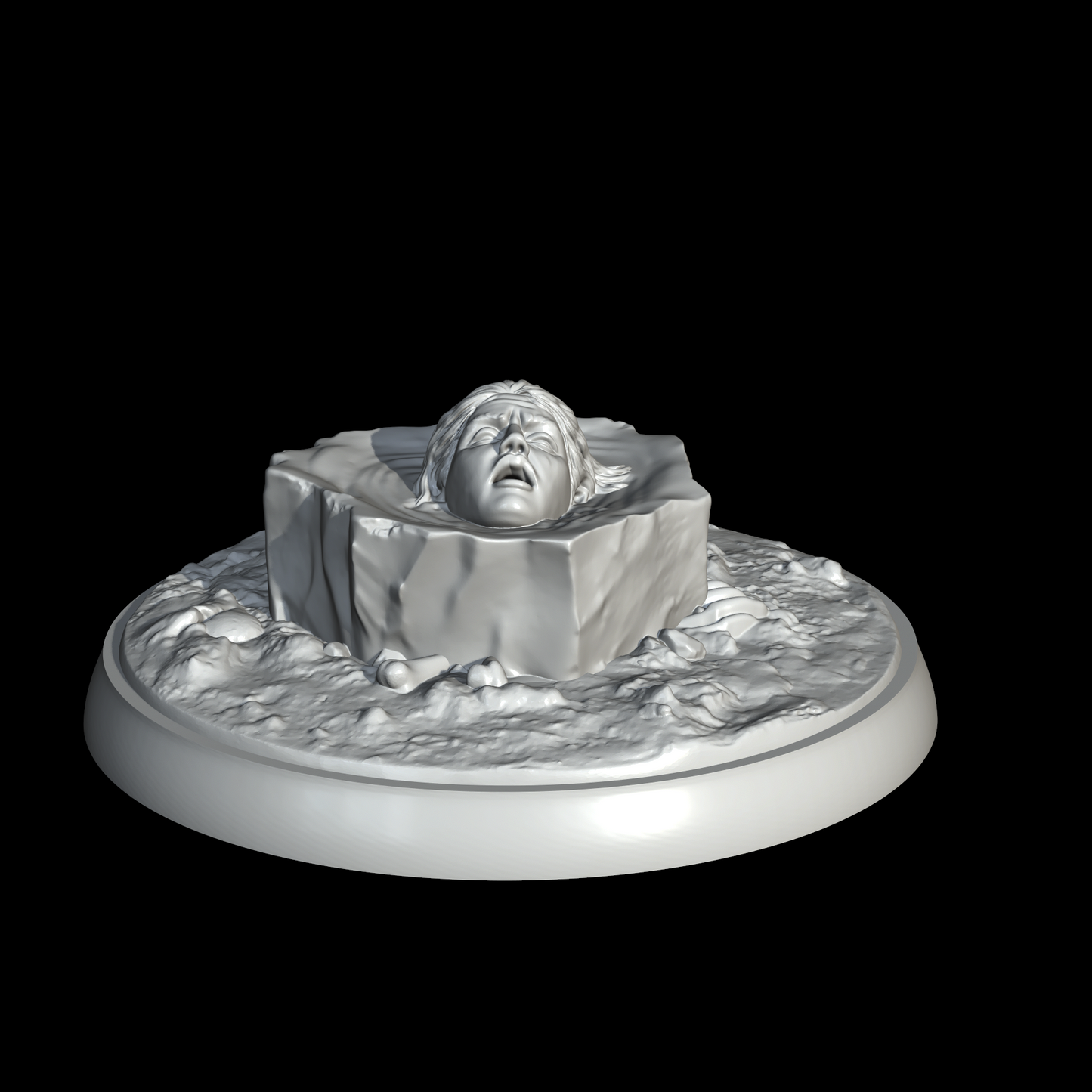 Frozen Traitor 4 – Miniatura de resina | Inferno: The Nine Circles