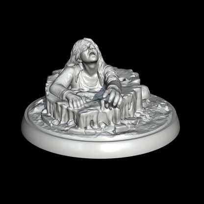 Frozen Traitor 5 – Miniatura de resina | Inferno: The Nine Circles