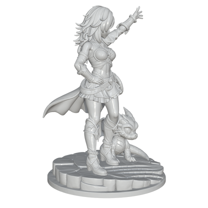 Kora – Figura de resina | Beyond the Abyssal Breach