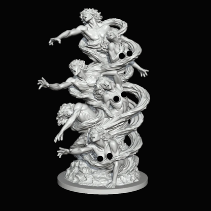 Lustful Souls – Miniatura de resina | Inferno: The Nine Circles