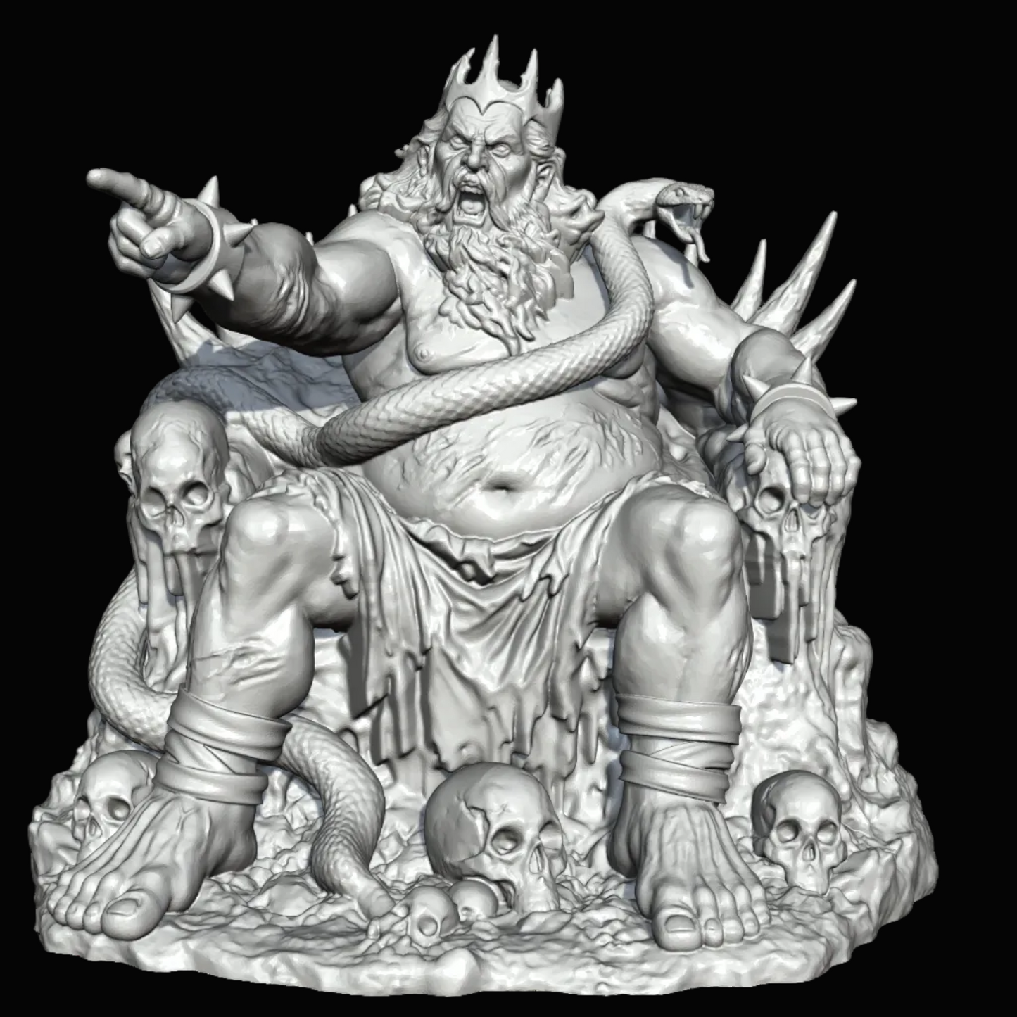 Minos – Miniatura de resina | Inferno: The Nine Circles