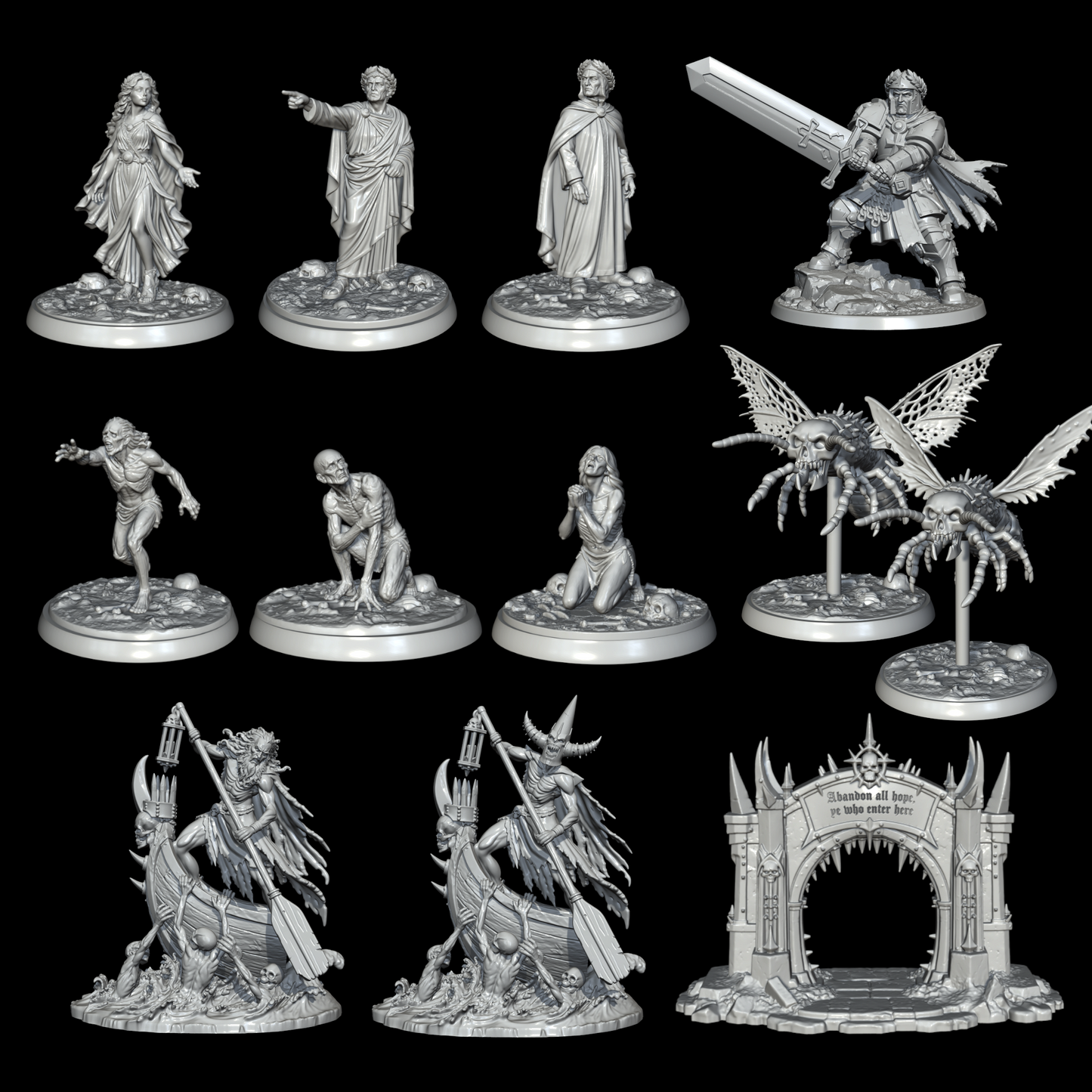 Vestibule – Pack de miniaturas | Inferno: The Nine Circles