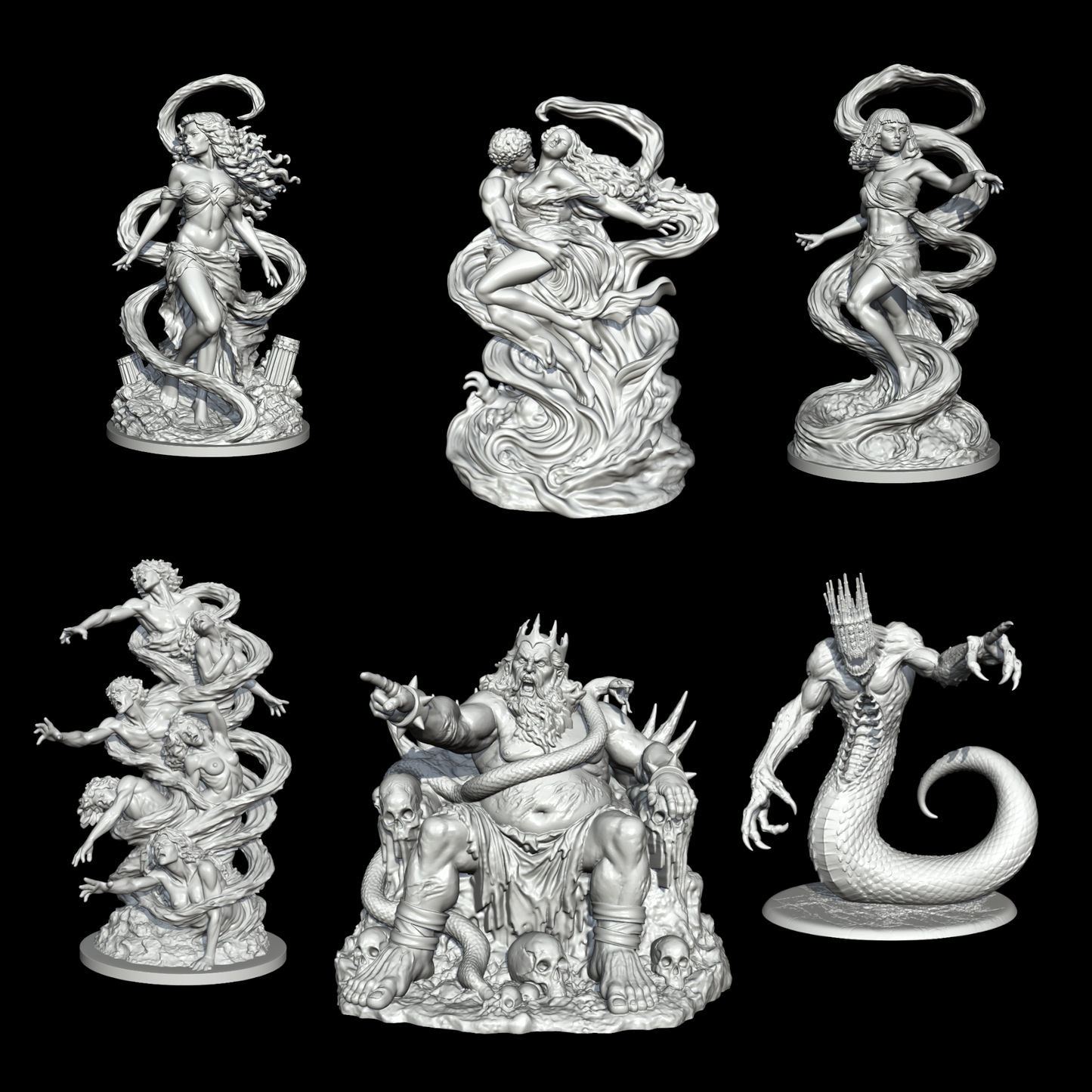 Circle II: Lust – Pack de miniaturas | Inferno