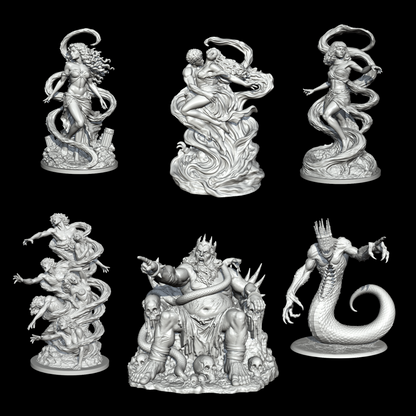 Circle II: Lust – Pack de miniaturas | Inferno