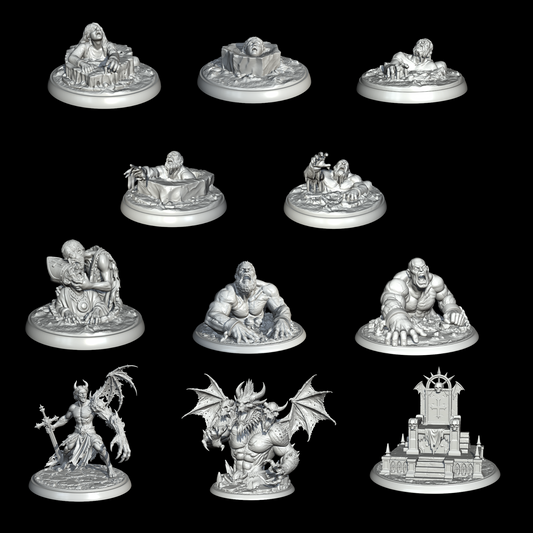 Circle IX: Treachery – Pack de miniaturas | Inferno