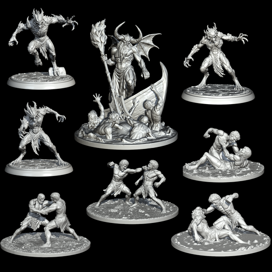 Circle V: Wrath – Pack de miniaturas | Inferno